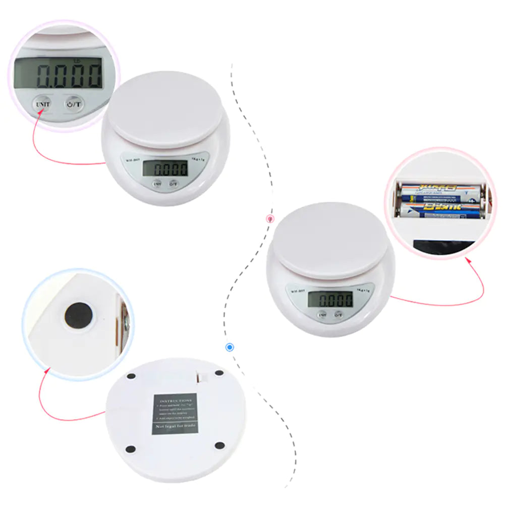 Mini Balanza Digital para Cocina
